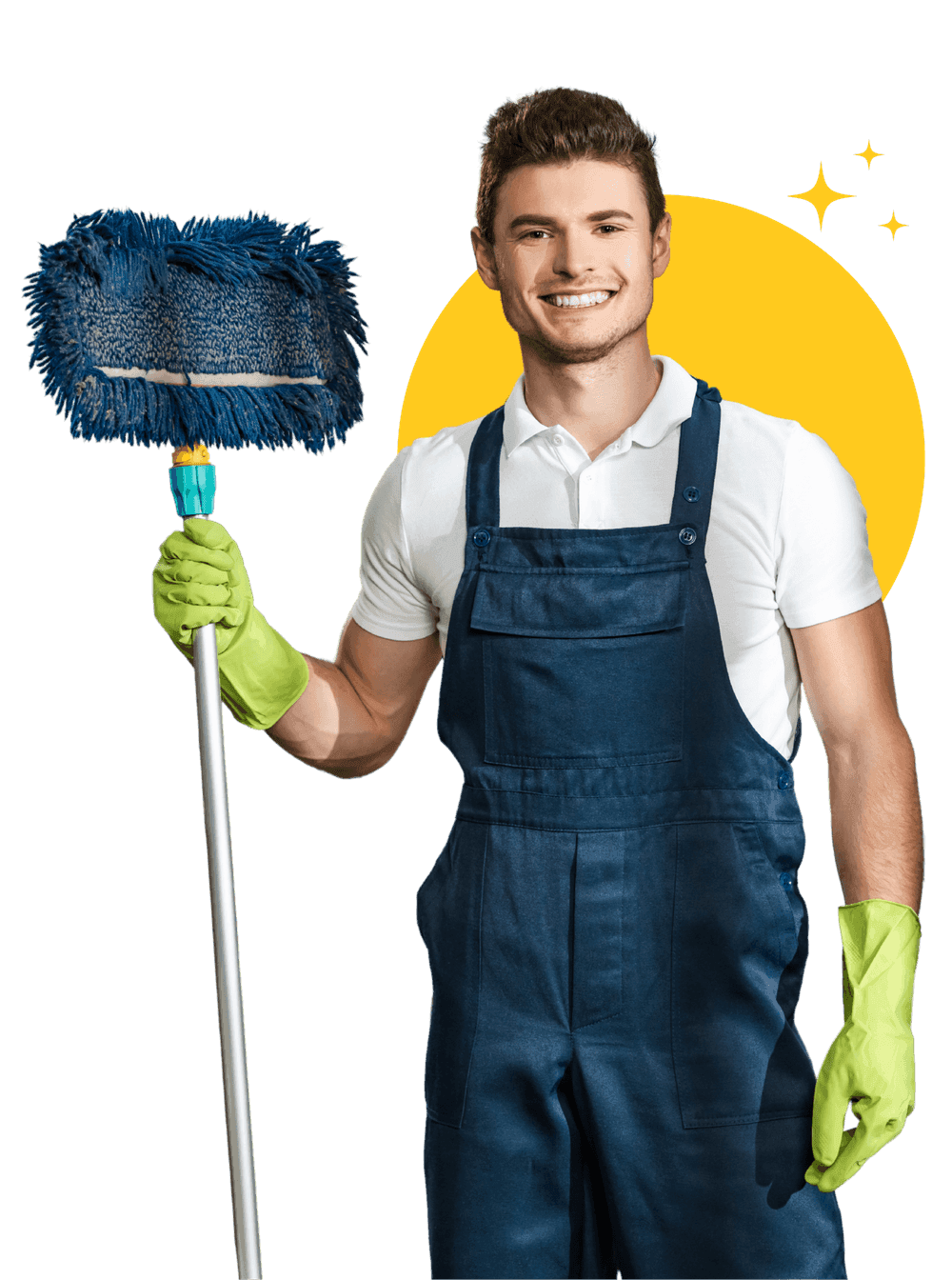 CCS cleaner with mop